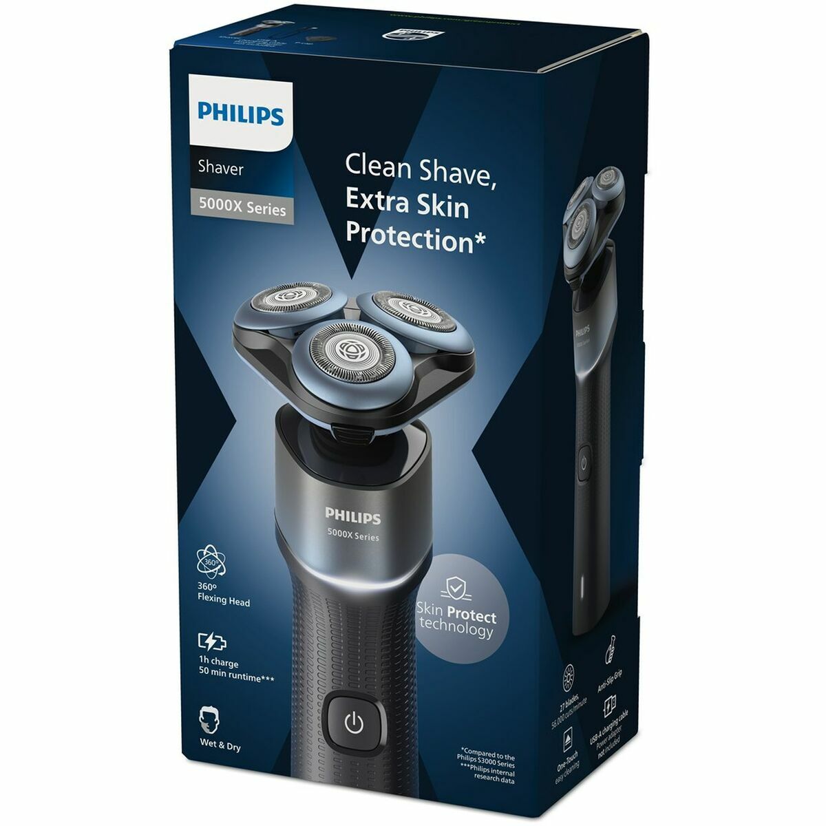 rasoir Électrique Rechargeable Philips